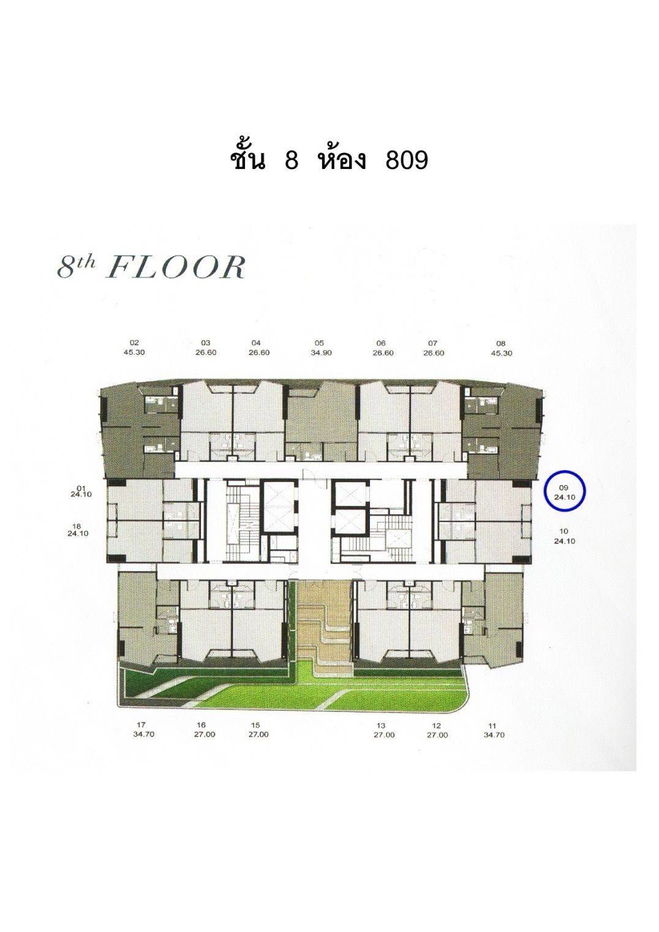 รูป คอนโด 1-ห้องนอน ที่ ไนท์บริดจ์ สเปซ สุขุมวิท-พระราม4 ใกล้ BTS พระโขนง (ID 1530884) - รูปที่ 9/9