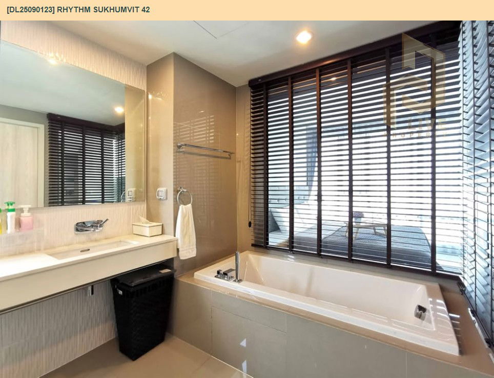 picture DL25090123 Condo for rent, Rhythm Sukhumvit 42 near BTS Ekkamai, ready to move in, call urgently 0656133286 LineID @655ebbvc - 12/14