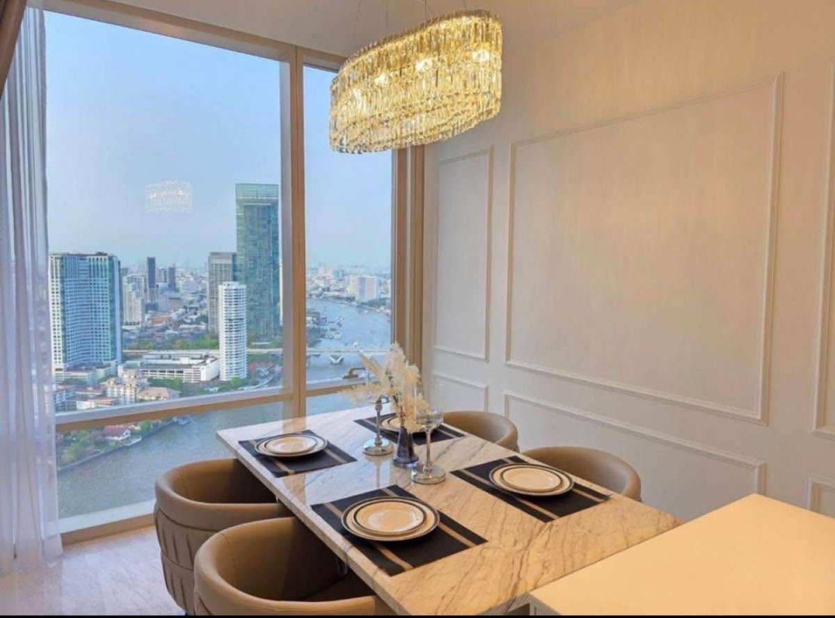 รูป 🔥❗️For rent ❗️🔥  ✨📍Four Seasons Private Residences 📍✨    📌High-Floor Residence with Stunning Chao Phraya River Views 🌆 - รูปที่ 3/26