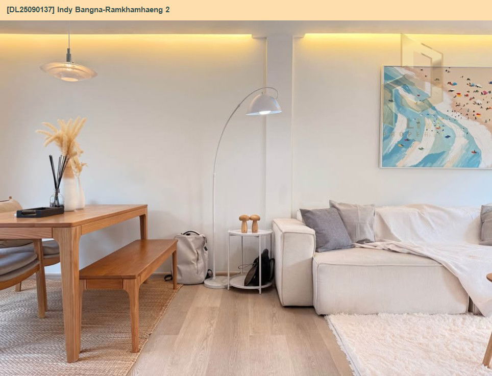 picture DL25090137 Condo for rent, Indy Bangna-Ramkhamhaeng 2 near BTS Bang Na, ready to move in, call urgently 0656133286 LineID @655ebbvc - 4/22