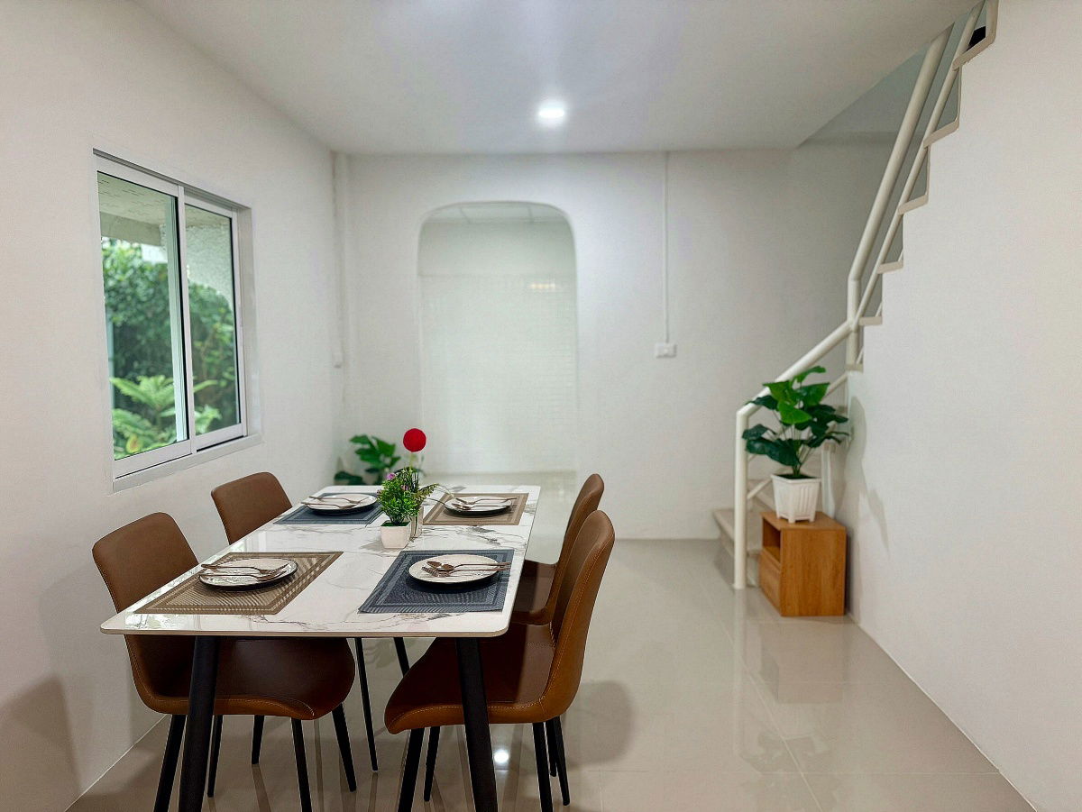 รูป บ้านสวย  หลังริม  #หมู่บ้านอรุณธร  สายไหม  สุขาภิบาล 5  รีโนเวทใหม่  ใกล้ตลาดออเงิน - รูปที่ 9/16