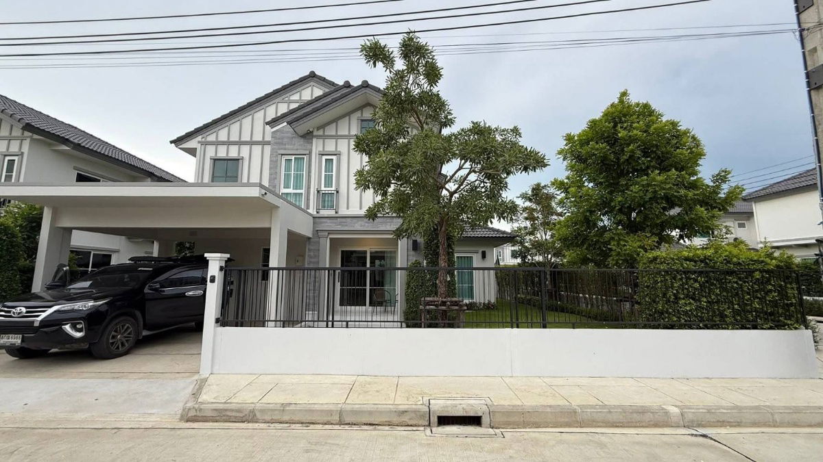 รูป ให้เช่าบ้านเดี่ยว Villaggio 3 Srinakarin-Bangna แบบบ้าน Charmy แปลงหัวมุมทิศใต้ใกล้สวนสาธารณะRW006890  - รูปที่ 4/20