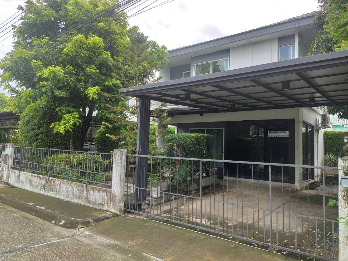 รูป บ้านเดี่ยว อินนิซิโอ้1 รังสิตคลอง3 เหมาะอยู่อาศัย บรรยากาศร่มรื่น - รูปที่ 2/14