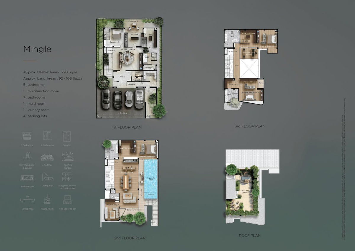 รูป Merge Residence Pattaya – วิลล่าหรูระดับซูเปอร์ลักซ์ชัวรี่ พร้อมสระว่ายน้ำส่วนตัว ใกล้โรงเรียนนานาชาติ - รูปที่ 2/16