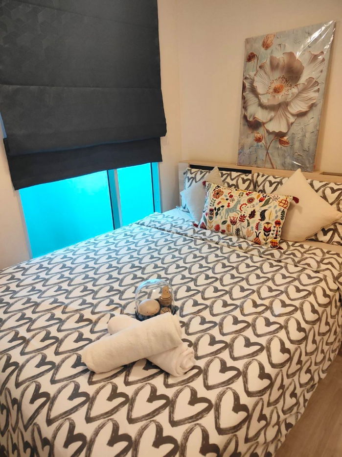 picture For Rent Plum Condo Ram 60 Interchange Price 9,000 Baht/Month Size 26.46 Sq.m. Bedroom 1 Floor 1 Building D Project View - 11/15