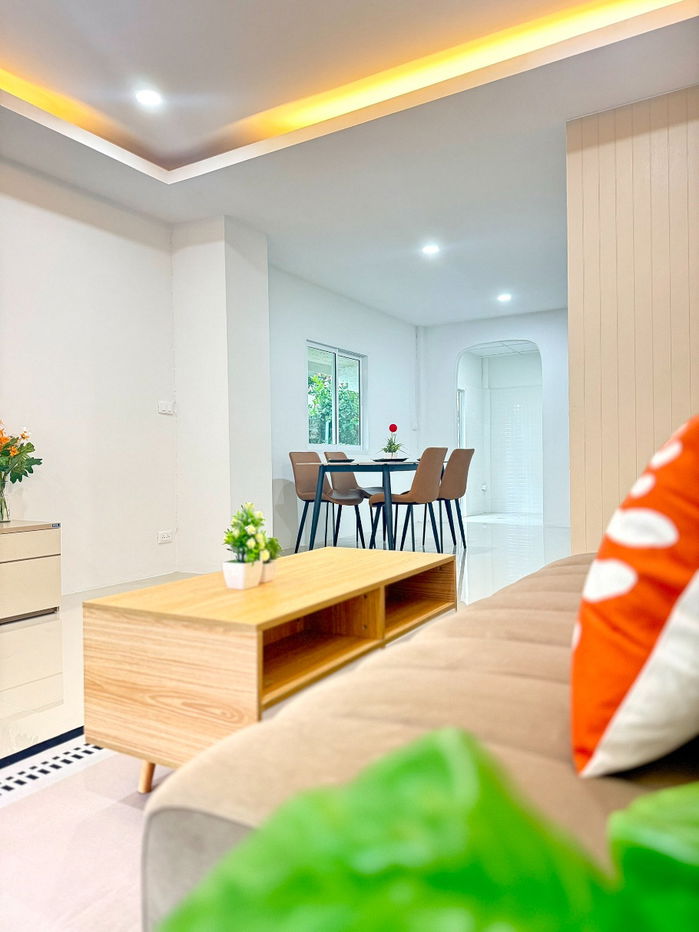 รูป บ้านสวย  หลังริม  #หมู่บ้านอรุณธร  สายไหม  สุขาภิบาล 5  รีโนเวทใหม่  ใกล้ตลาดออเงิน - รูปที่ 5/16