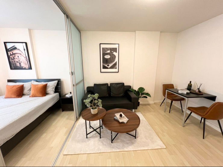 รูป 🔥💰 ราคาพิเศษ 1.39 ล้าน ฟรีโอน!! 🏢 D Condo รามอินทรา – ห้องแต่งครบ พร้อมอยู่ ✨ - รูปที่ 3/10