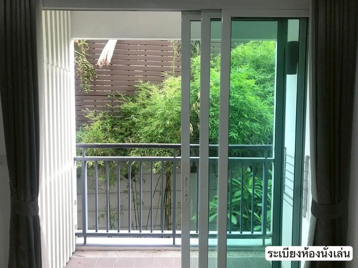 รูป #st20255 ขาย Condo Voque Sukhumvit16  ระเบียงวิวสวนหันไปทางทิศเหนือ   - รูปที่ 6/7