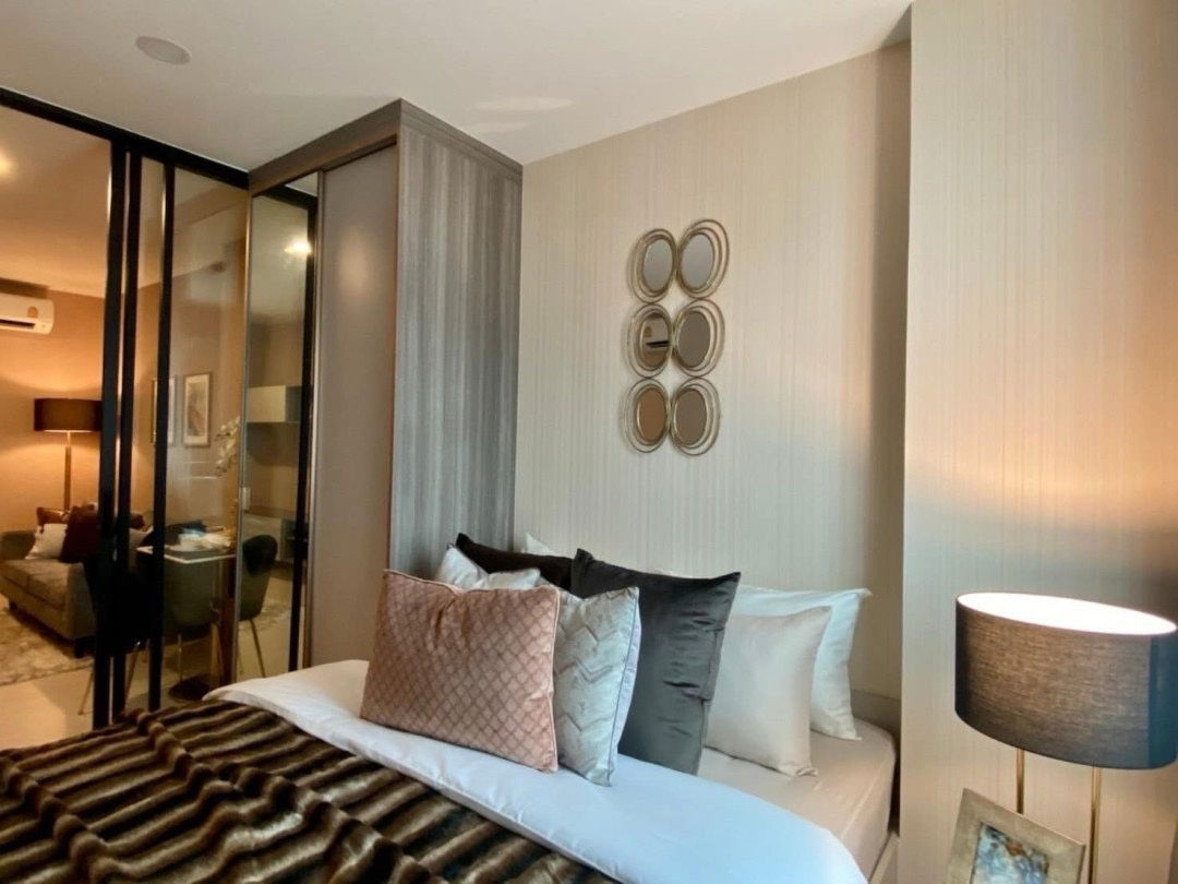 picture ✨#PT2405_174✨𝗙𝗼𝗿 𝗥𝗲𝗻𝘁 1️⃣8️⃣k.🔥🔥#Fully furnished with electrical appliances, ready to move in. Condo Central Phahon Yothin-Interchange - 1/11