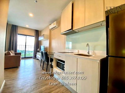 เช่าคอนโด ม.เกษตรศาสตร์ ศรีราชา : UK01-412 ให้เช่า Knightsbridge The Ocean Sriracha Duplex วิวเขา | 10,000B 1ห้องนอน 1ห้องน้ำ