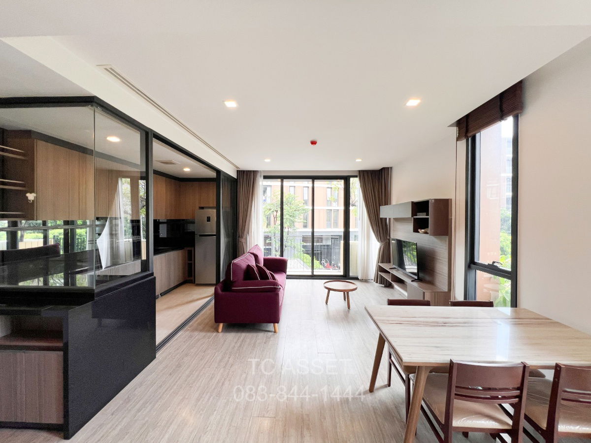 รูป 📍For Rent! Mori Haus 2 ห้องนอน 82.8 ตรม ชั้น 3 วิวด้านใน อาคาร A ห้องมุม มีอ่างอาบน้ำ 📍เพียง 60,000 บาท! - รูปที่ 2/32