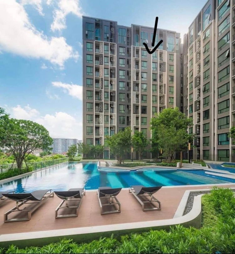 picture ✨#PT2405_174✨𝗙𝗼𝗿 𝗥𝗲𝗻𝘁 1️⃣8️⃣k.🔥🔥#Fully furnished with electrical appliances, ready to move in. Condo Central Phahon Yothin-Interchange - 7/11