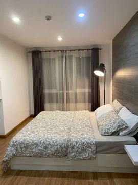 #st20255 ขาย Condo Voque Sukhumvit16  ระเบียงวิวสวนหันไปทางทิศเหนือ  