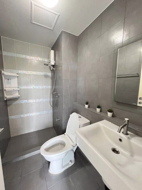 picture 📌𝐔𝐏𝐃𝐀𝐓𝐄 𝐑𝐎𝐎𝐌 𝟐𝟎𝟐𝟓📌 Condo for rent at Campus Resort Bangna [Beautiful built-in room+washing machine] ID LINE: atccity 💻 - 9/9