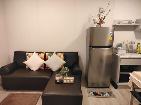 For Rent Plum Condo Ram 60 Interchange Price 9,000 Baht/Month Size 26.46 Sq.m. Bedroom 1 Floor 1 Building D Project View