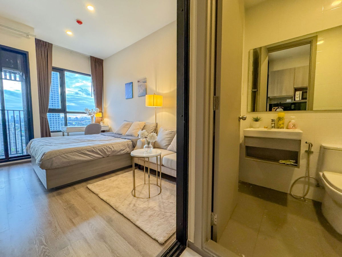 picture 🔥For Rent – Ready to Move In🔥 Knightsbridge Prime Onnut | Studio Room | 23 sqm | High Floor | Fully Furnished Close to BTS Onnut  - 11/48