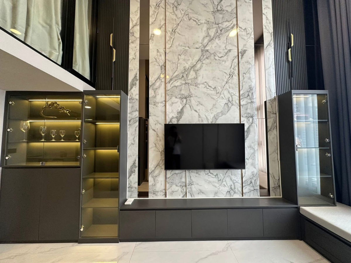 picture SoHo Bangkok Ratchada MRT Huaikhwang Duplex Duo Space 2Bed 1Bath Ready to Move ! - 2/12