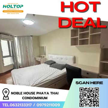 #R6188 🎉 070968 Condo for rent  Noble House Phaya Thai Condominium
