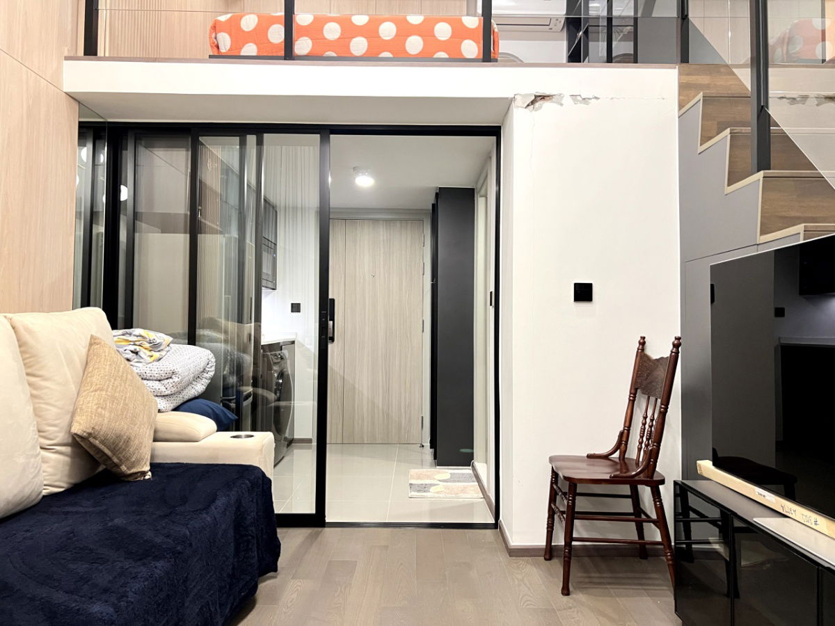 picture Park Origin Chula Samyan【𝐑𝐄𝐍𝐓】🔥Warm Japanese style tones, complete built-in furniture, feel airy and comfortable.🔥 Contact Line ID: @hacondo - 7/10