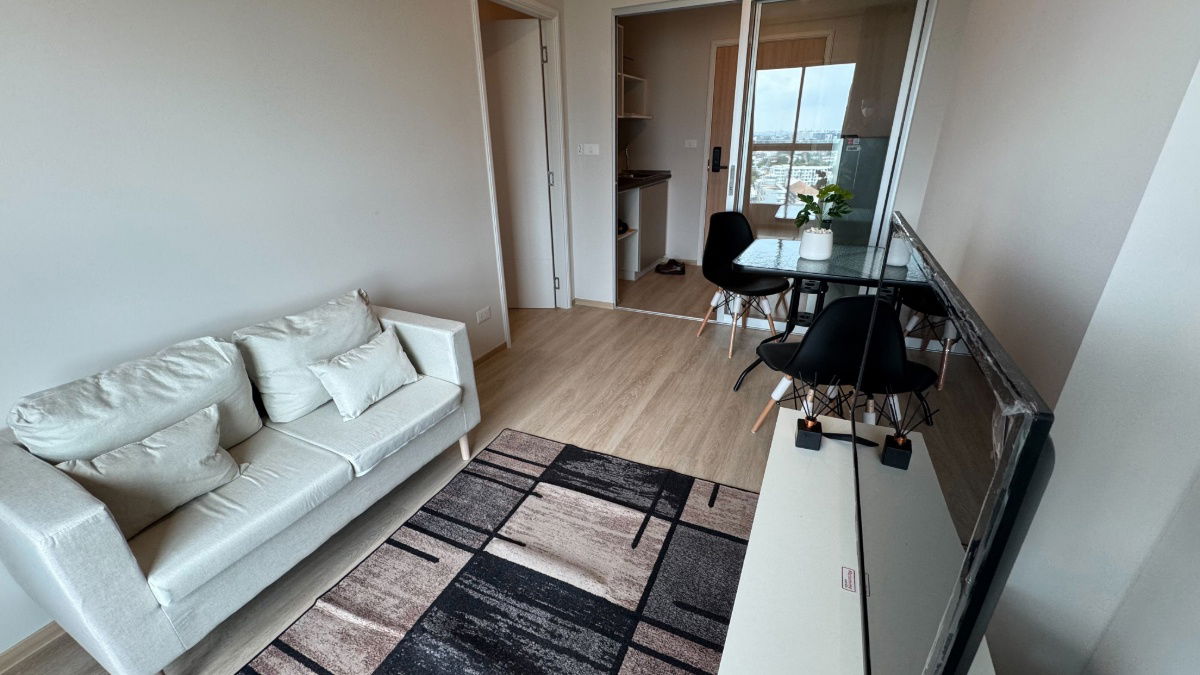 picture ❄️ Rental Condo Lumpini Place Chaeng Watthana - Pak Kret Station, 18th floor, 28 sqm. ❄️ Line @bzproperty - 7/29