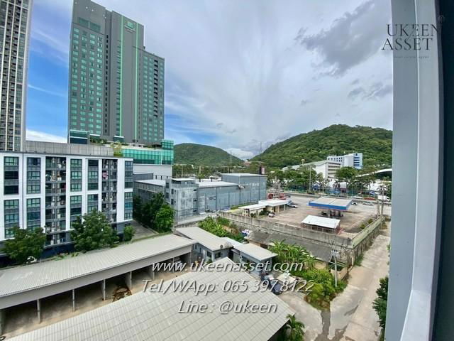picture UK01-406 For rent, ready to move in, Atmoz Sriracha Condo, opposite Kasetsart University, Sriracha, size 25 sq m., price 7,500 baht, 2-year contract. - 6/9