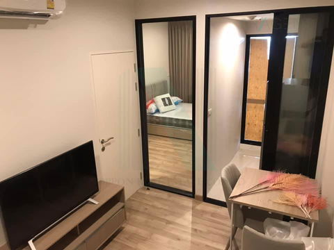 For Rent Niche Mono Sukhumvit-Bearing, 1 bedroom, 18th floor, near BTS Bearing.