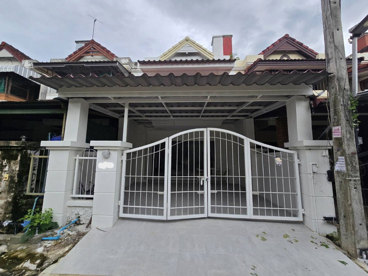 รูป ขาย ทาวน์เฮ้าส์ หมู่บ้านทองประกาย ใกล้ รพ.นครพิงค์ จ.เชียงใหม่ ตกแต่งใหม่ - รูปที่ 1/12