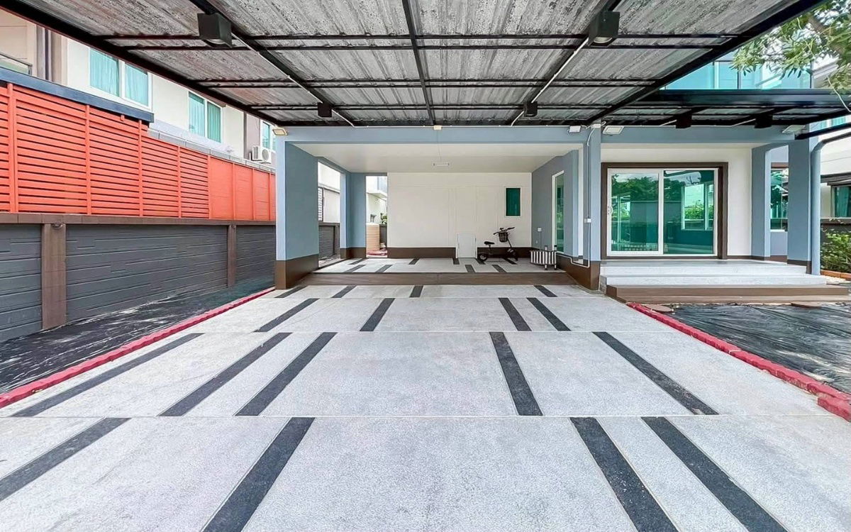 picture Single house for sale, modern loft style, Tiwanon area, Saransiri Village, Tiwanon-Chaengwattana 2, near Robinson Srisaman. - 3/20