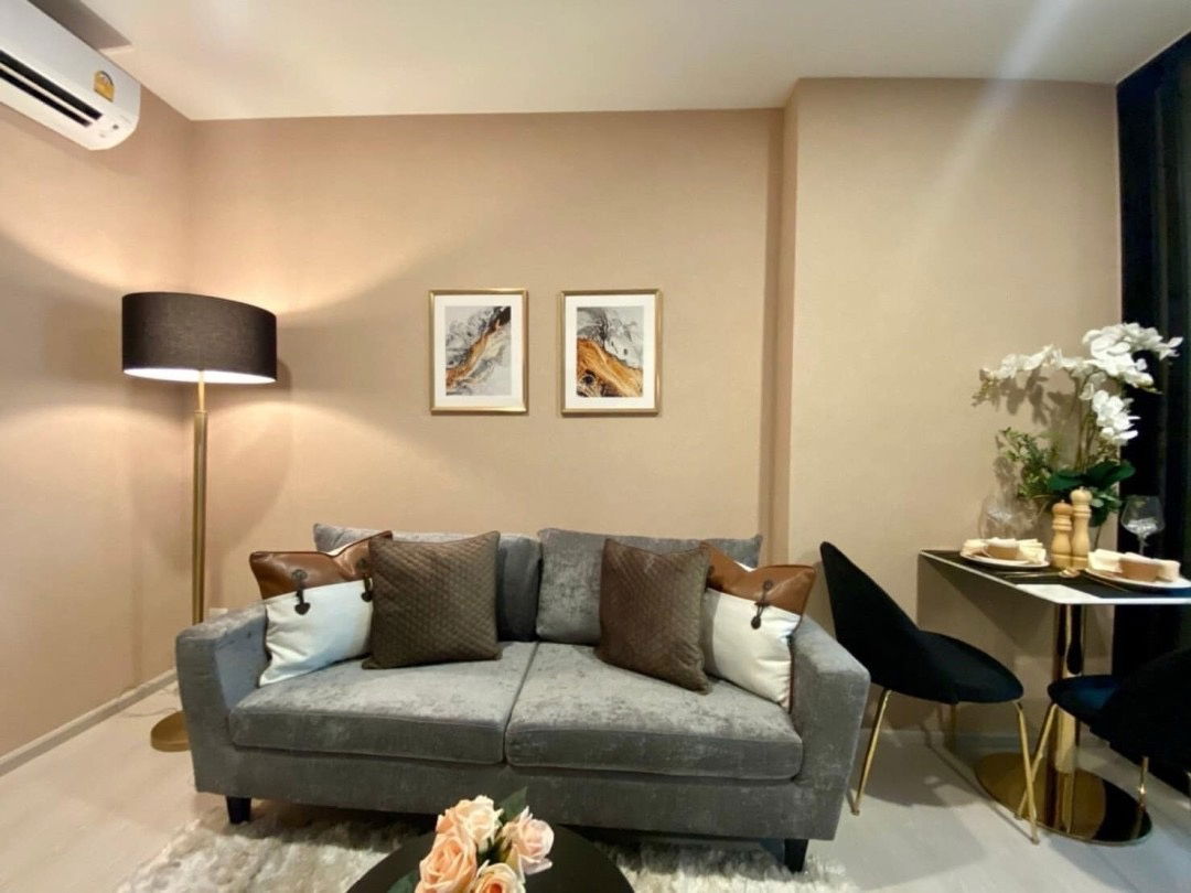 picture ✨#PT2405_174✨𝗙𝗼𝗿 𝗥𝗲𝗻𝘁 1️⃣8️⃣k.🔥🔥#Fully furnished with electrical appliances, ready to move in. Condo Central Phahon Yothin-Interchange - 2/11