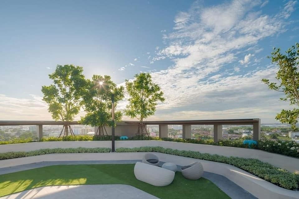 picture ✨#PT2405_174✨𝗙𝗼𝗿 𝗥𝗲𝗻𝘁 1️⃣8️⃣k.🔥🔥#Fully furnished with electrical appliances, ready to move in. Condo Central Phahon Yothin-Interchange - 8/11