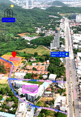 ที่ดิน เซ็นทรัล ศรีราชา : ขายที่ดินวิวภูเขา วิวทะเล ศรีราชา 3-3-84 ไร่ Land for sale - Mountain view, Sea view - Sriracha,Chonburi 3-3-84 Rai