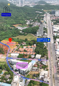 Land for sale - Mountain view, Sea view - Sriracha,Chonburi 3-3-84 Rai