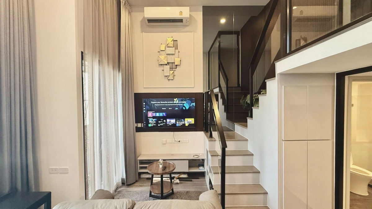 picture ( Duplex )🌈⚡ N000206 KnightsBridge Space Ratchayothin ⚡🌈 Get a Special Code when renting with us  💬 LINE: @theagentpro - 1/14