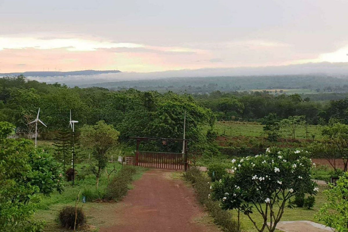 picture Land for Sale (Nor Sor 5) with Vacation Home near Khao Yai — Fresh Air, Surrounded by Mountain Views Area: 3 Rai, 6 Square Wah - 5/14