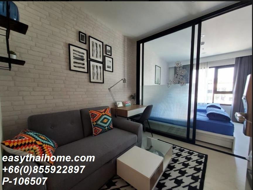 รูป P-106507 ให้เช่า คอนโด ไลฟ์ อโศก Thanon Asok - Din Daeng, Bang Kapi, Huai Khwang, Bangkok พร้อมอยู่ ราคาถูก Line Id @easythaihome 085-592-2897 - รูปที่ 2/14