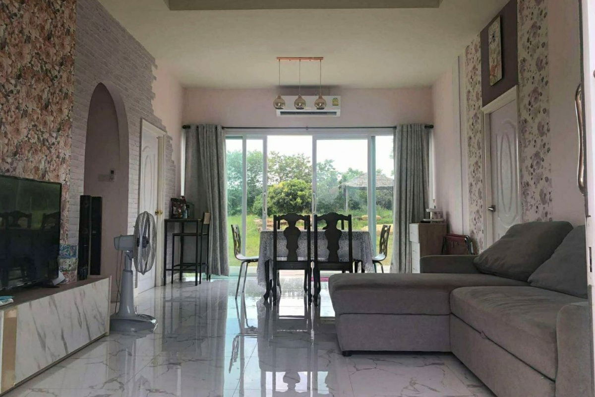 picture Land for Sale (Nor Sor 5) with Vacation Home near Khao Yai — Fresh Air, Surrounded by Mountain Views Area: 3 Rai, 6 Square Wah - 3/14