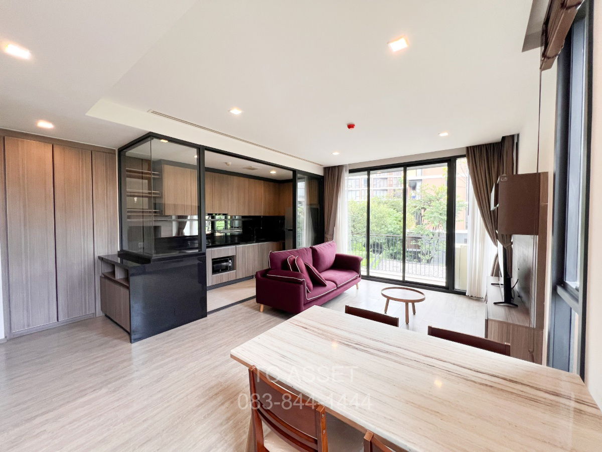 รูป 📍For Rent! Mori Haus 2 ห้องนอน 82.8 ตรม ชั้น 3 วิวด้านใน อาคาร A ห้องมุม มีอ่างอาบน้ำ 📍เพียง 60,000 บาท! - รูปที่ 3/32