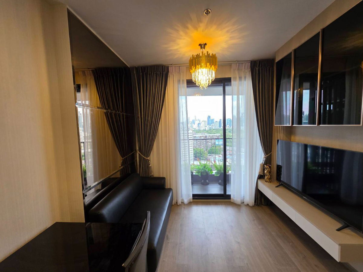 picture Condo for rent: The Crown Residences ( 35sq.m.), high floor, beautiful view, near MRT Lumpini. - 28/28
