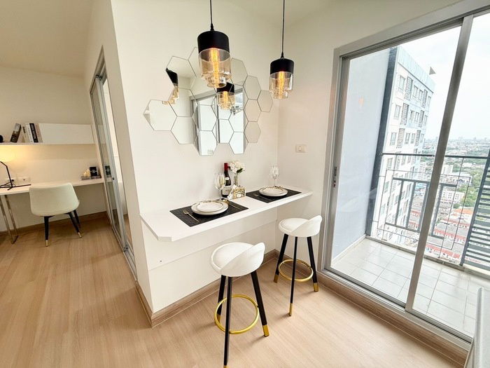 รูป 💥💥ขายห้องพร้อมอยู่!! คอนโด The Trust Residence Pinklao 1Bed 29.30 ตร.ม ชั้น 28 รีโนเวทใหม่ แต่งสวย เพียง 1.89 ล้านบาท!! สอบถาม LINE ID: @atfirm💥💥 - รูปที่ 14/18