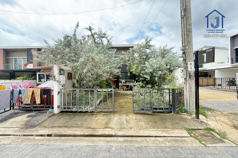 ขายทาวน์โฮม : ขายทาวน์โฮม 2ชั้น พฤกษาทาวน์ พรีเว่ รามอินทรา 117 ถนนเจริญพัฒนา ใกล้รถไฟฟ้า หลังมุม