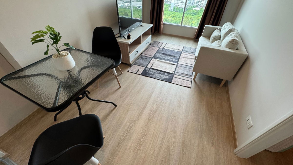 picture ❄️ Rental Condo Lumpini Place Chaeng Watthana - Pak Kret Station, 18th floor, 28 sqm. ❄️ Line @bzproperty - 10/29