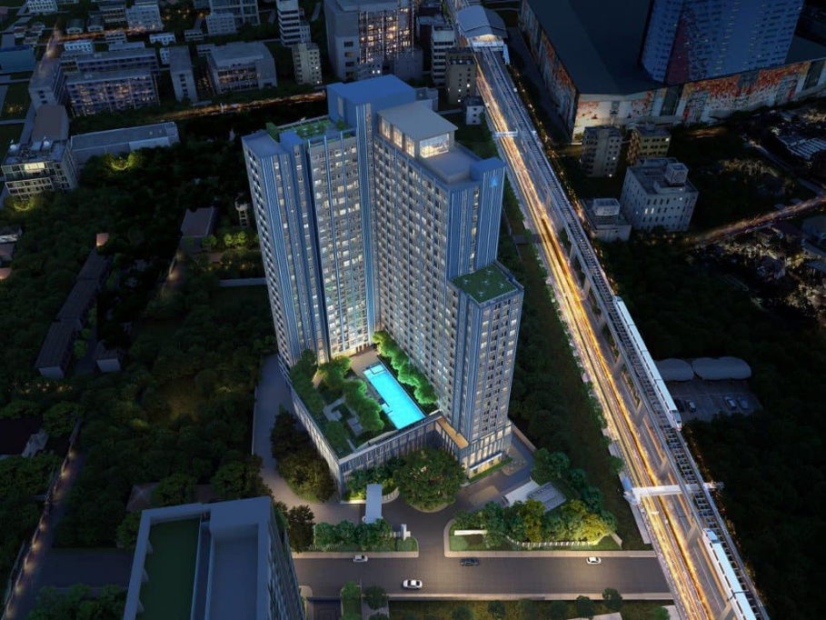 picture ❤️ Rental Condo Lumpini Place Chaengwattana - Pak Kret Station, 19, 28 sqm. ❤️ Line @bzproperty - 11/23