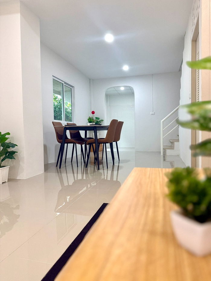 รูป บ้านสวย  หลังริม  #หมู่บ้านอรุณธร  สายไหม  สุขาภิบาล 5  รีโนเวทใหม่  ใกล้ตลาดออเงิน - รูปที่ 8/16