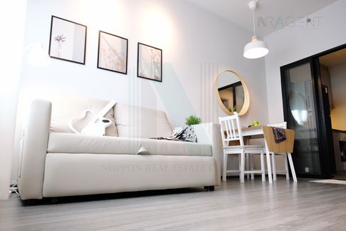 For Rent Condo IDEO RAMKHAMHAENG LAM SALI STATION Building 1, Floor 15,1 bed room, Room size 34 sqm