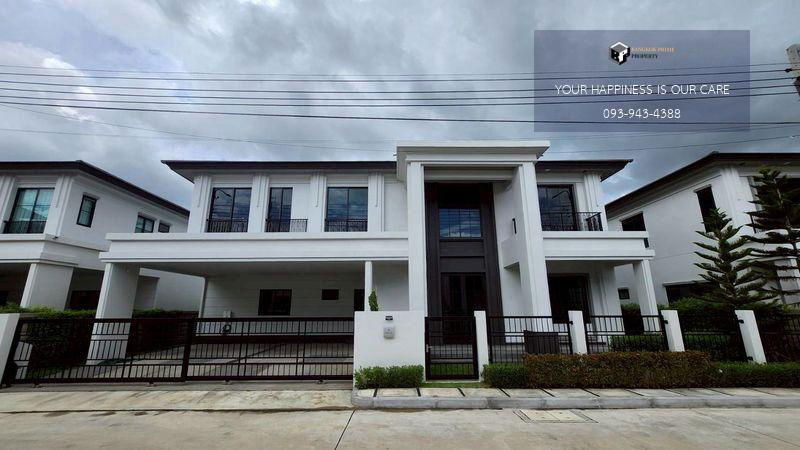 บ้านเดี่ยวให้เช่า : Setthasiri Bangna-Suvarnabhumi | บ้านหรู บิ้วท์อินพร้อมเข้าอยู่ บ้านหันหน้าทิศเหนือ #2025090811783