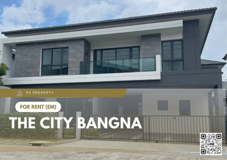 รูปภาพ บ้านเดี่ยวให้เช่า 📍 The City Bangna 📍4 ห้องนอน 6 ห้องน้ำ เฟอร์นิเจอร์ และ เครื่องใช้ไฟฟ้าครบ 