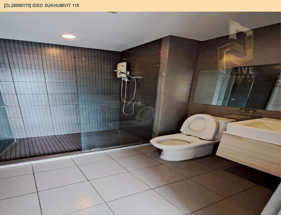 picture DL25090170 Condo for rent, IDEO Sukhumvit 115  near BTS Pu Chao, ready to move in, call urgently 0656133286 LineID @534wlwof - 7/8
