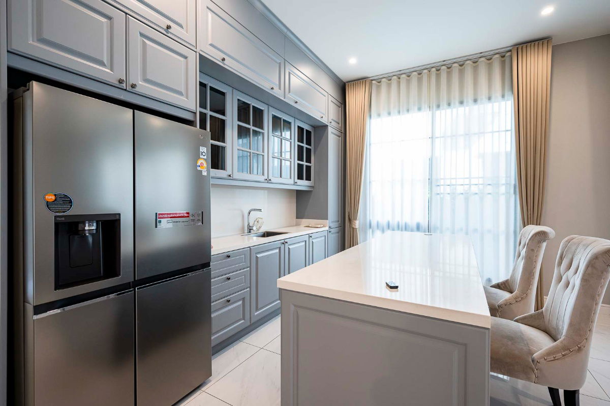 picture Single house for rent 📍 Narasiri Krungthep Kreetha 📍 5 bedrooms, 6 bathrooms, fully furnished and equipped with appliances - 14/57