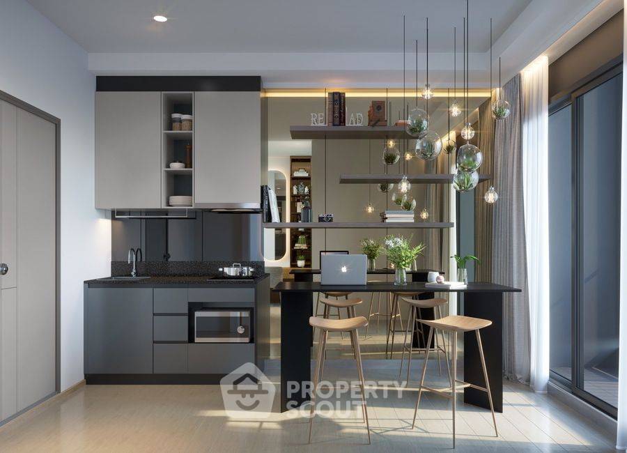 รูป คอนโด 1-ห้องนอน ที่ เดอะสเตจ มายด์สเคป รัชดา – ห้วยขวาง ใกล้ MRT ห้วยขวาง (ID 1410871) - รูปที่ 5/9