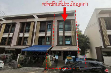 ทาวน์เฮ้าส์ 69.2 square meter Bangkok Phasi Charoen Bang Wa for 3960000 THB